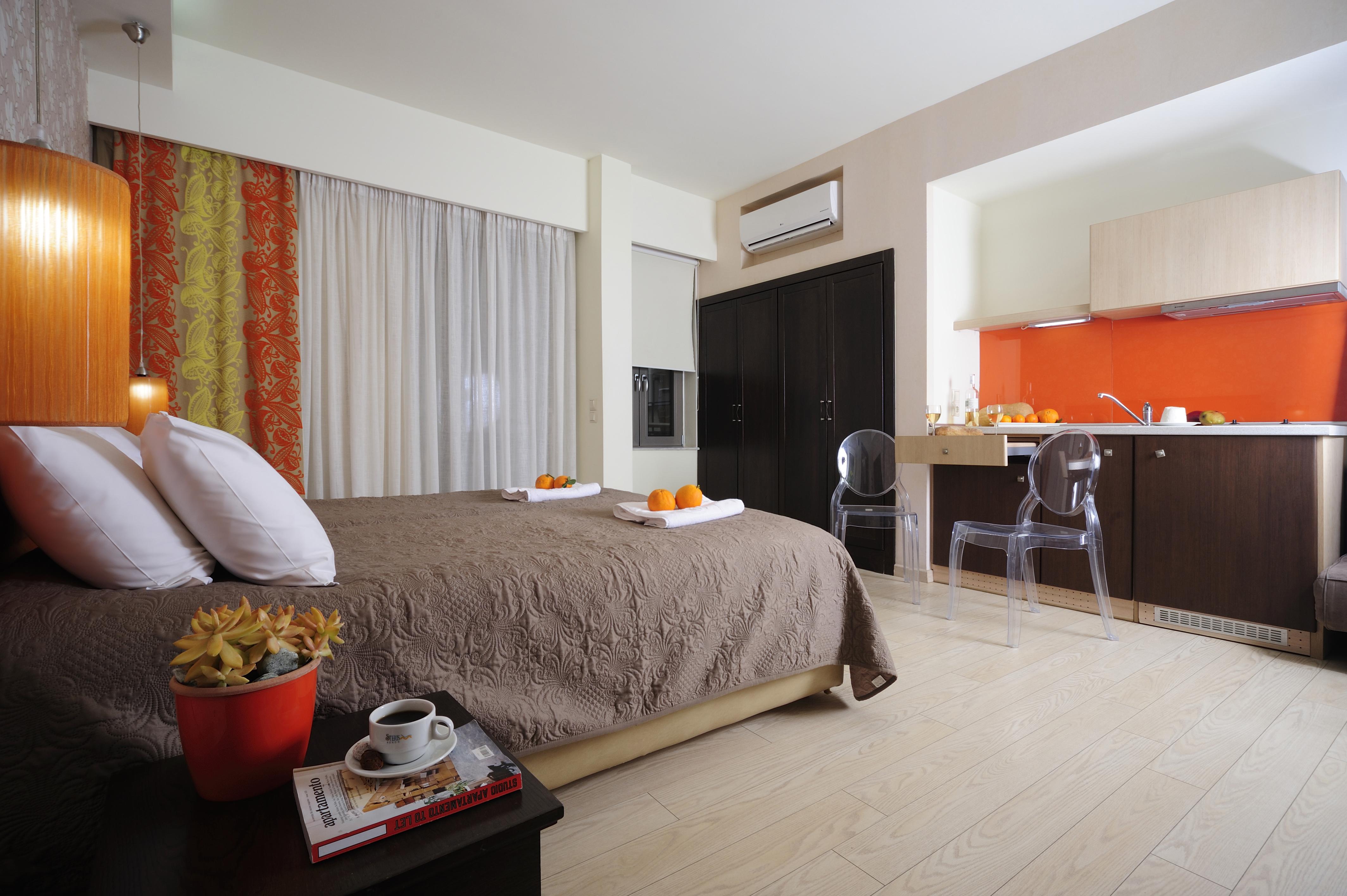 Steris Elegant Beach Hotel & Apartments 레팀노 외부 사진