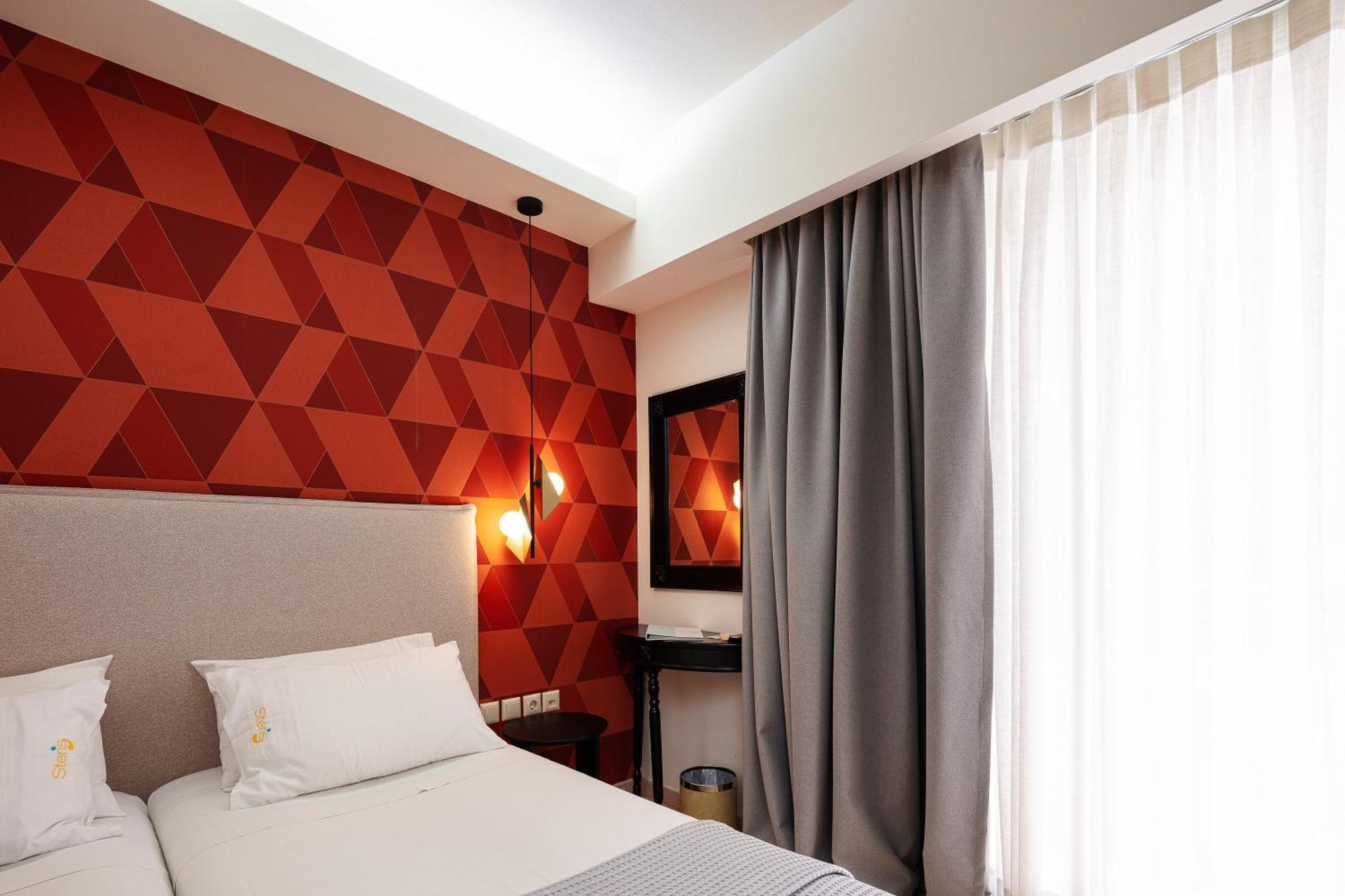 Steris Elegant Beach Hotel & Apartments 레팀노 외부 사진